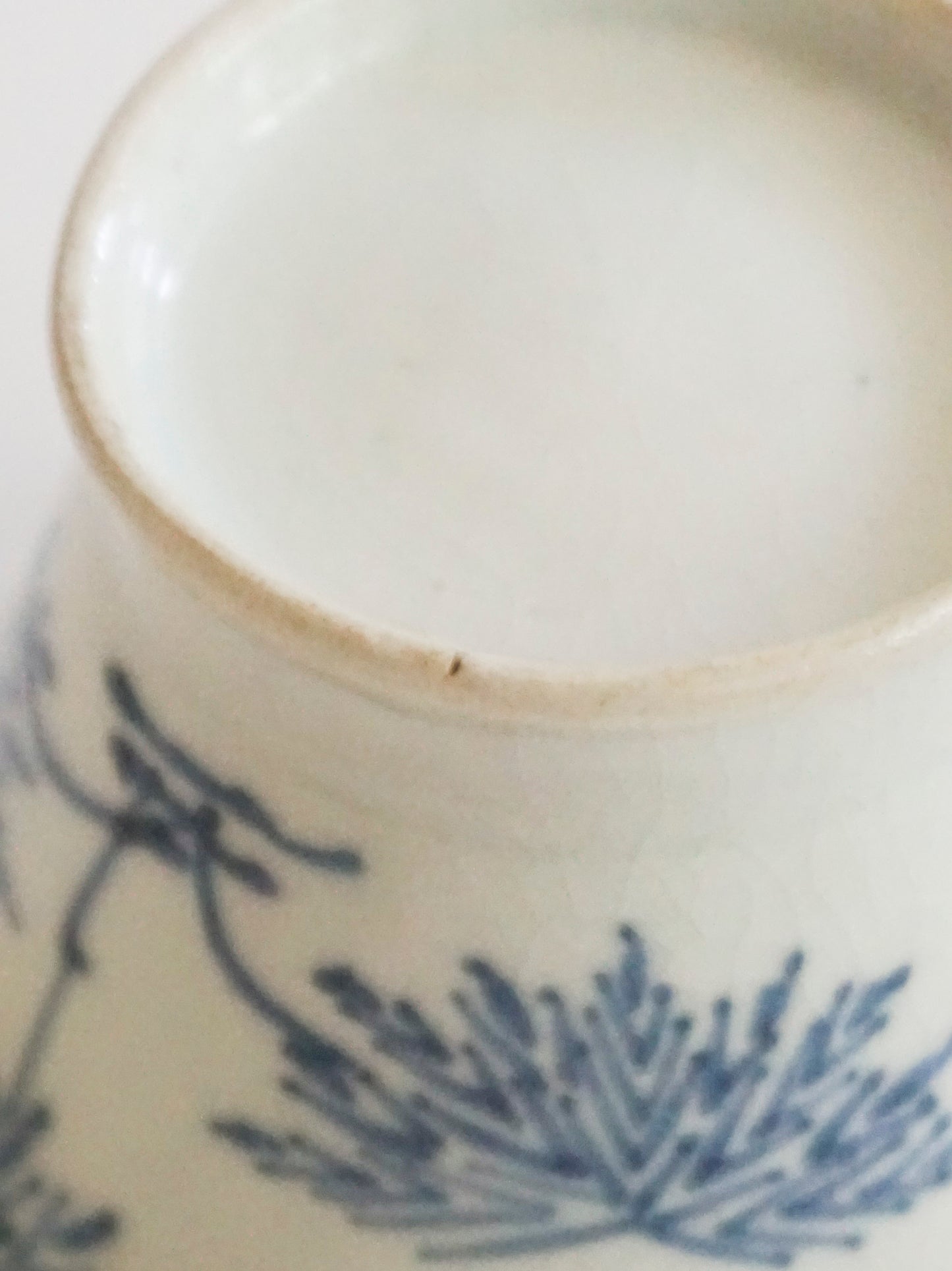 Vintage Soba Cup – Imari, Pine and Bird