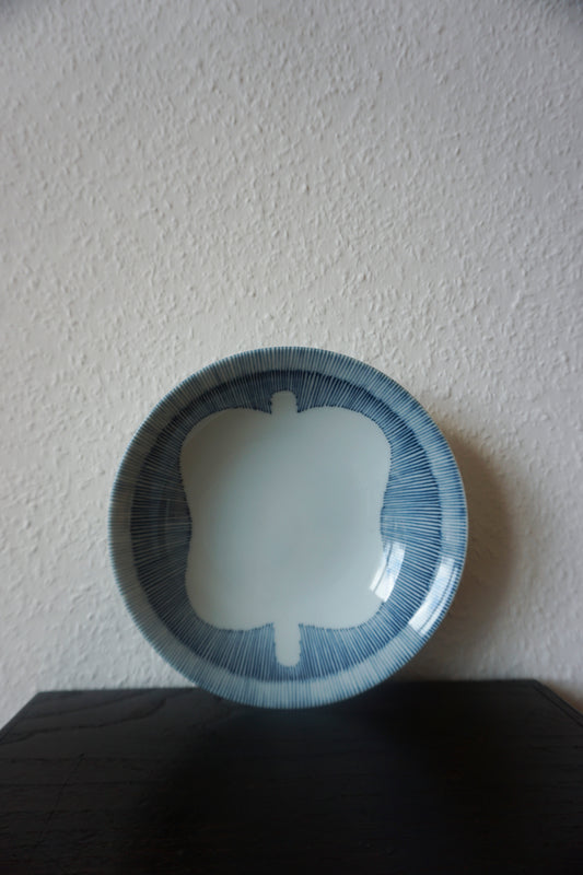 Vintage Bowl – Porcelain, Sumo Referee Motif
