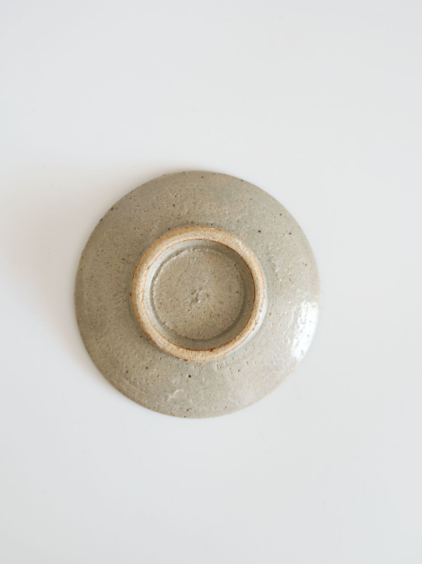 Vintage Small Plate – Mashiko Ware, Camellia