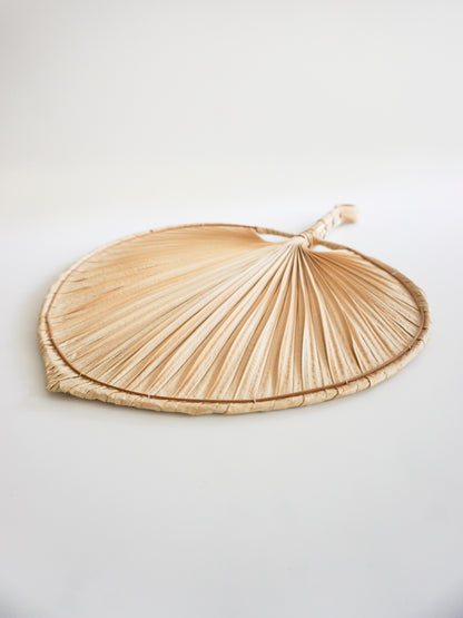 Hand Fan (Okinawa/Kuba Leaf)
