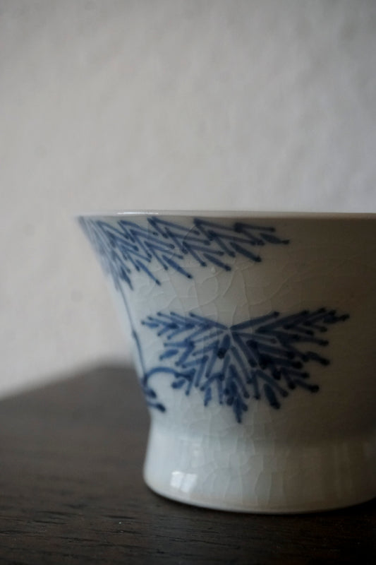 Vintage Soba Cup – Imari, Pine and Bird
