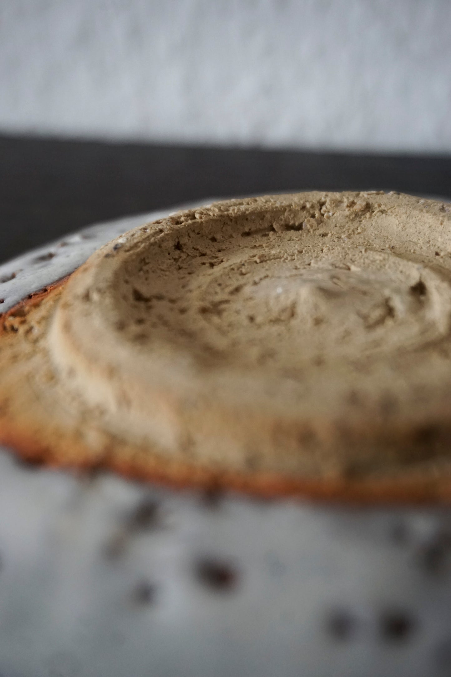 Cup & Saucer (Hagi ware/Shōkeian Kiln)