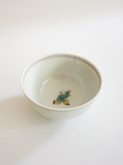 3 Set of Rice Bowls (Kutani ware/Karako motif)