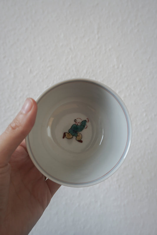 Vintage Rice Bowls Set of 3 – Kutani Ware, Porcelain