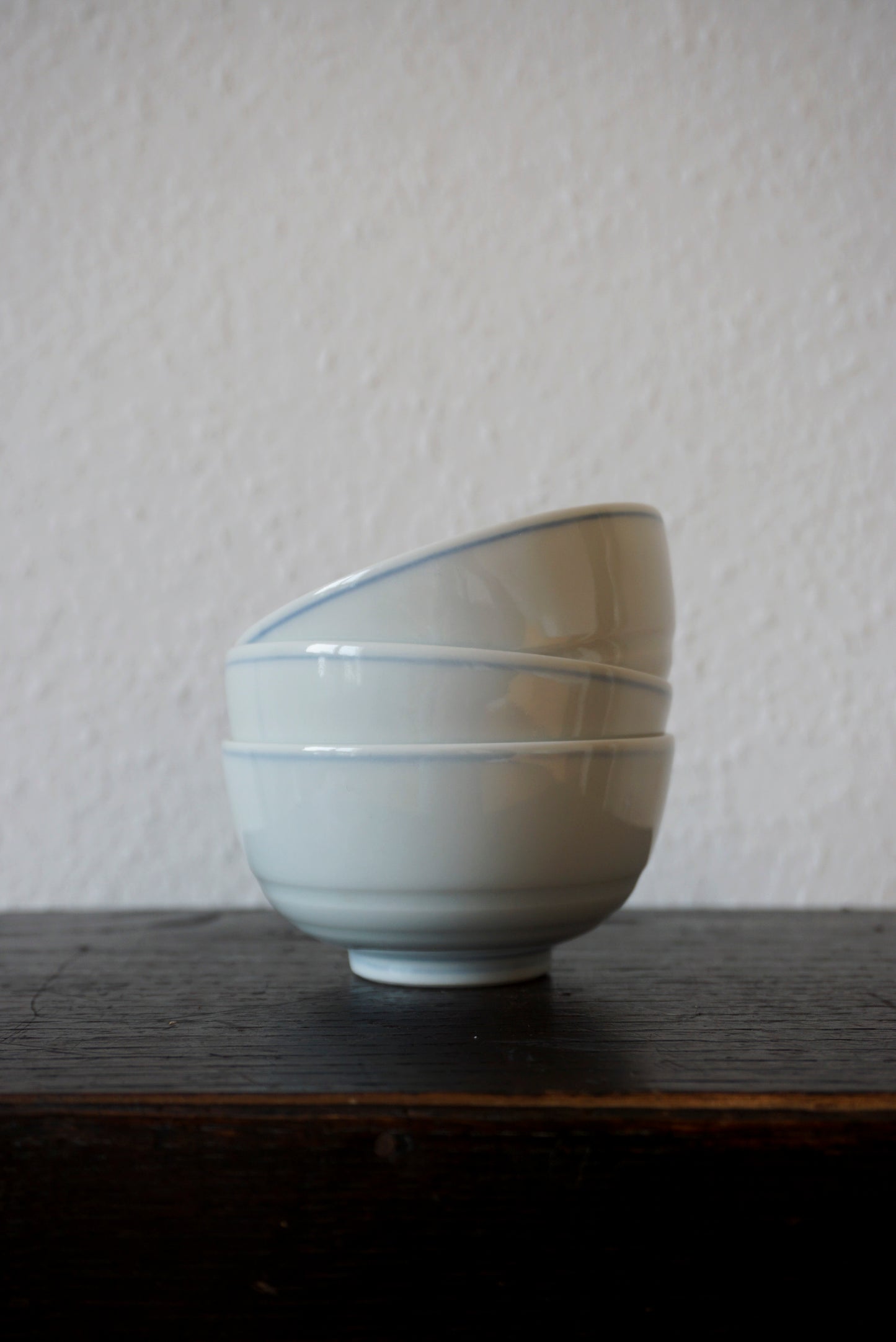 3 Set of Rice Bowls (Kutani ware/Karako motif)