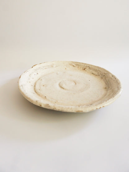 Plate (Pottery/Kohiki)