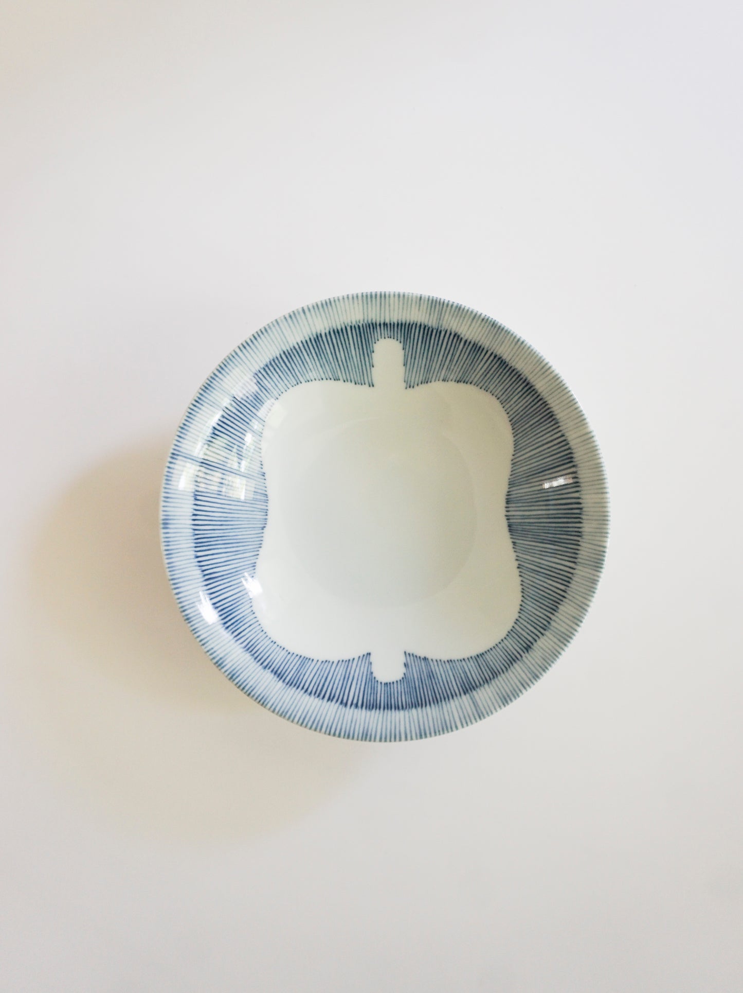 Bowl Plate (Porcelain/Sumo Referee Design)