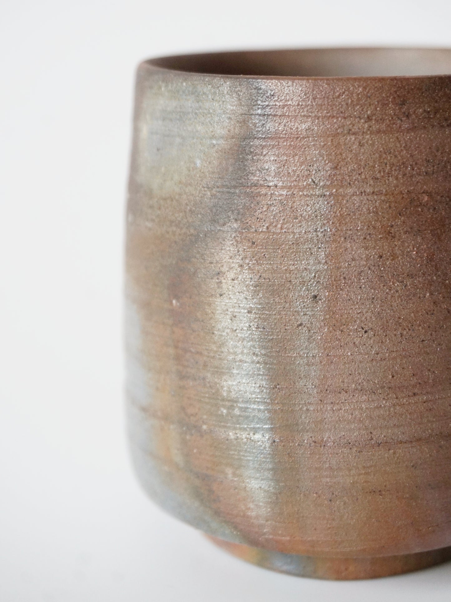Tea Cup (Bizen Ware/Unglazed Stoneware)