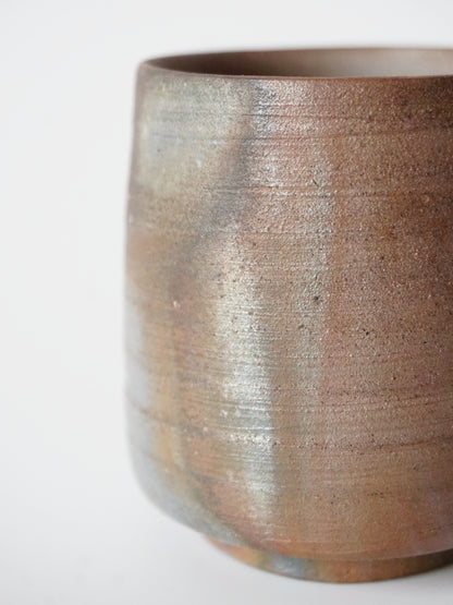 Tea Cup (Bizen Ware/Unglazed Stoneware)