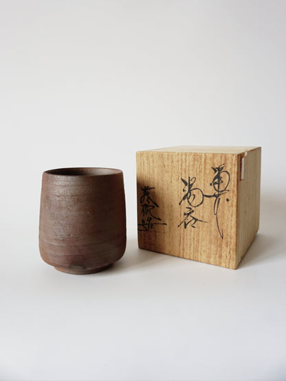Tea Cup (Bizen Ware/Unglazed Stoneware)