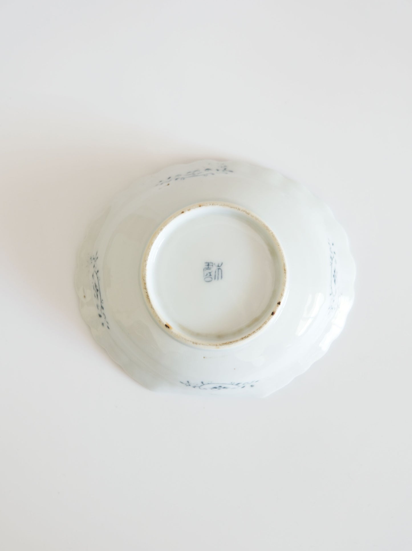 Vintage Small Plate – Landscape Motif, Inban