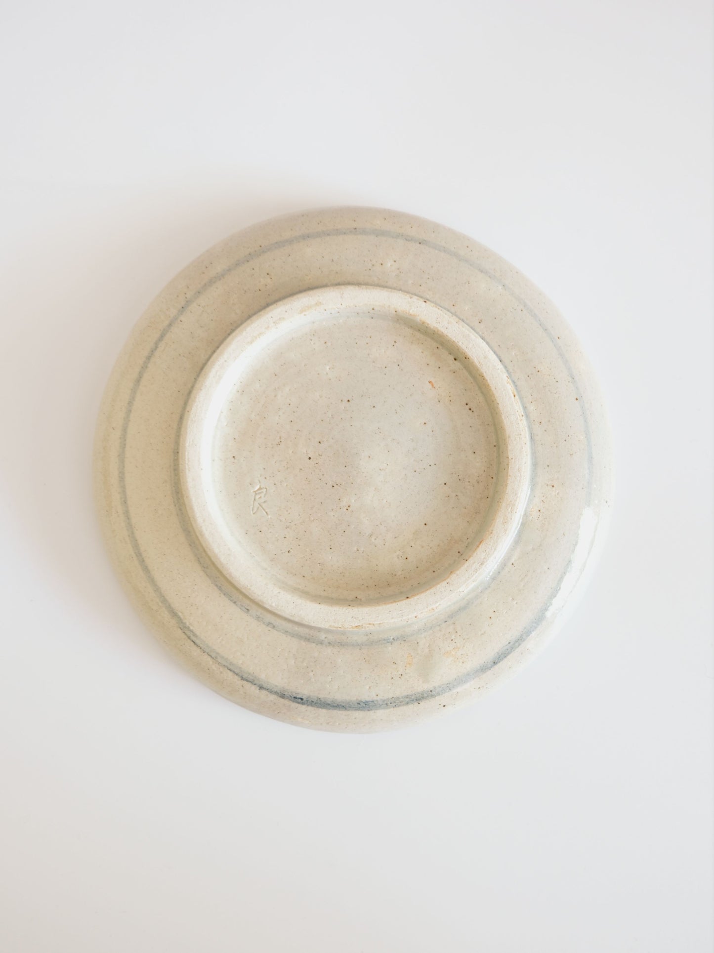 Vintage Medium Plate – Floral Motif, Pottery